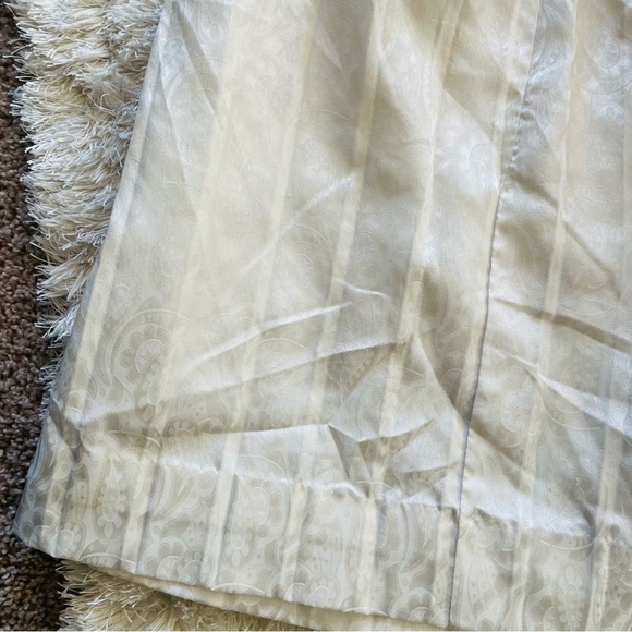 Le Damor Vintage White Pleated Skirt Size S - Picture 5 of 7